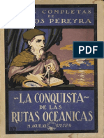 Pereyra, Carlos. - La Conquista de Las Rutas Oceanicas (1929)