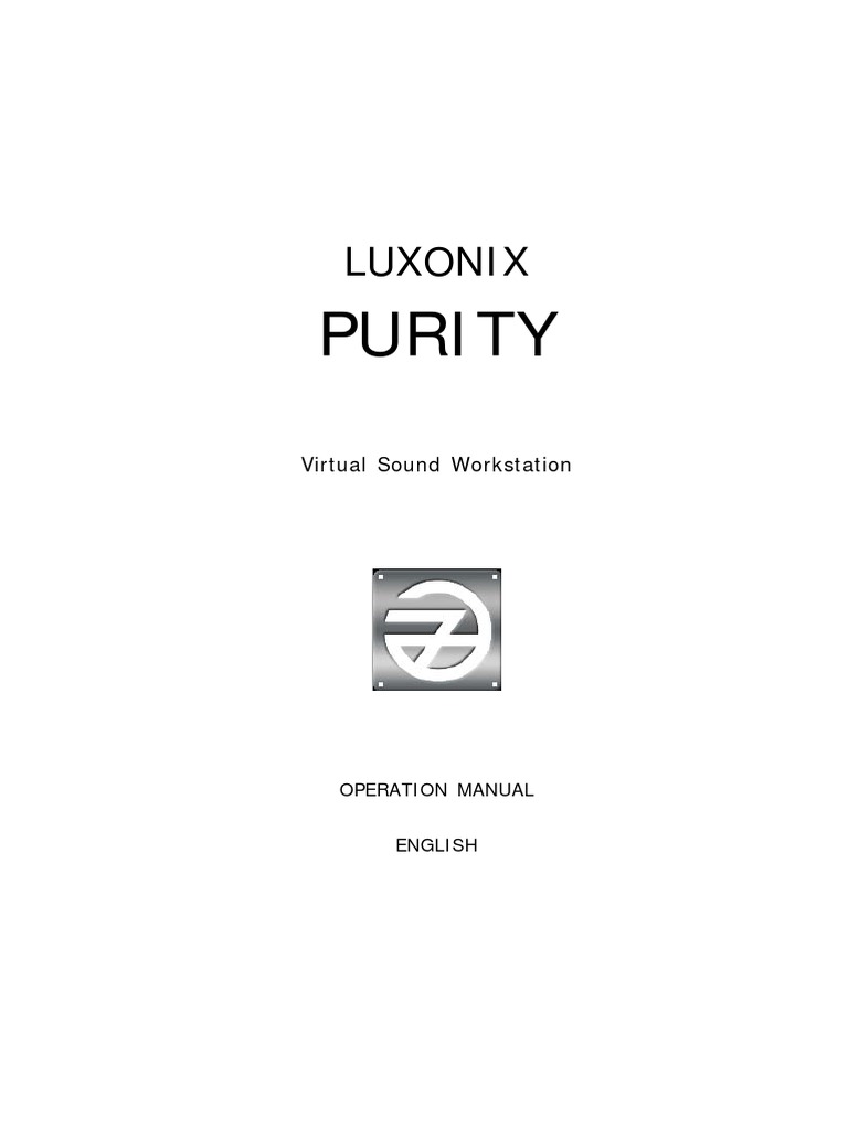Purity | PDF | Equalization (Audio) | Synthesizer