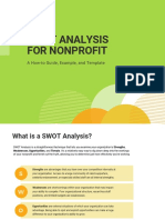 SWOT Analysis For Nonprofits