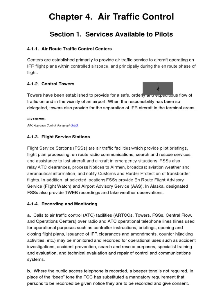 Air Traffic Control Services Overview | PDF | Technology & Engineering