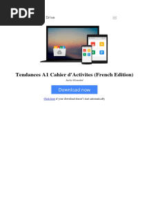 Tendances A1 Cahier D'activites (French Edition) : Click Here
