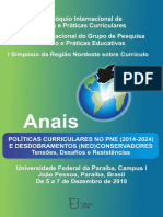Anais - Viii Colóquio de Currículo PB PDF