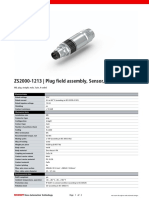 ZS2000-1213 - Plug Field Assembly, Sensor, IP67: Revision 2.0 Revision 2.0 Revision 2.0