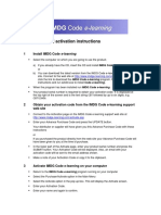 IMDG Code E-Learning Activation Instructions