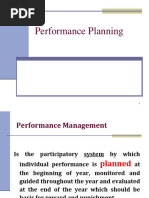 Performance Planning