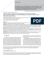 Comparison of Blood Pressure Across Body Composition and Cardiorespiratory Fitness Zones Determined in Accordance With FITNESSGRAM® Criterion-Referenced Standards