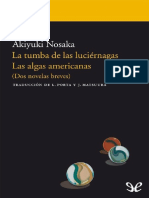 La Tumba de Las Luciernagas - Las Algas Americanas