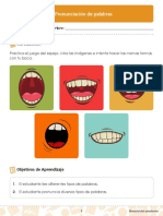 Pronunciación de Palabras: Clase: Nombre: Introducción