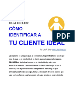 Guia Como Identificar A Tu Cliente Ideal PDF