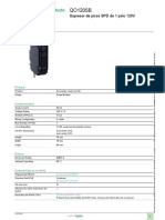 Supresor de Picos QO de 2 Polos - QO120SB PDF