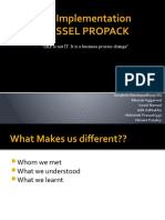Erp Implementation at Essel Propack