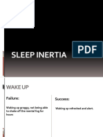 Sleep Inertia
