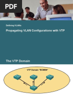 Propagating Vlan Configurations With VTP: Defining Vlans