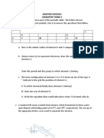 Form 3 Chemistry Assignment (WK 7)