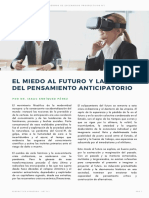 El Miedo Al Futuro y Las Fallas Del Pensamiento Anticipatorio. Cuadernos de Escenarios Prospectivos - Numero 2 - Issac Enriquez Perez