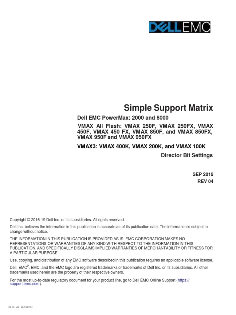 VMAX All Flash VMAX3 Dir Bit ESSM | PDF | Flash Memory | Computer Data ...