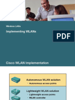 Implementing Wlans: Wireless Lans