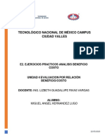 E2. Ejercicios Practicos Analisis Beneficio Costo - Mahl - 18690496