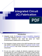 Integrated Circuit (IC) Fabrication