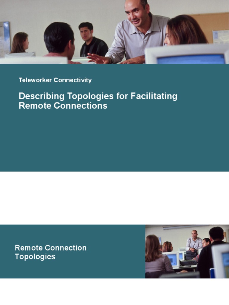 Teleworker Connectivity Solutions Guide | PDF | Cable Television ...