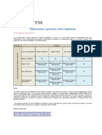 Retenciones entre regímenes simplificado, común y gran contribuyente