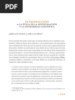 ética de la investigación-Introduccion