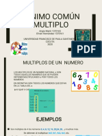 Minimo Comun Multiplo y Divisor