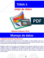 Exactitud vs precisión en el manejo de datos