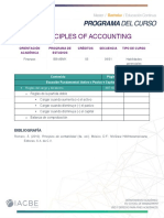 Principles of Accounting - Semana 3