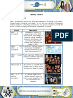 Learning Activity 1 Evidence: Take A Break