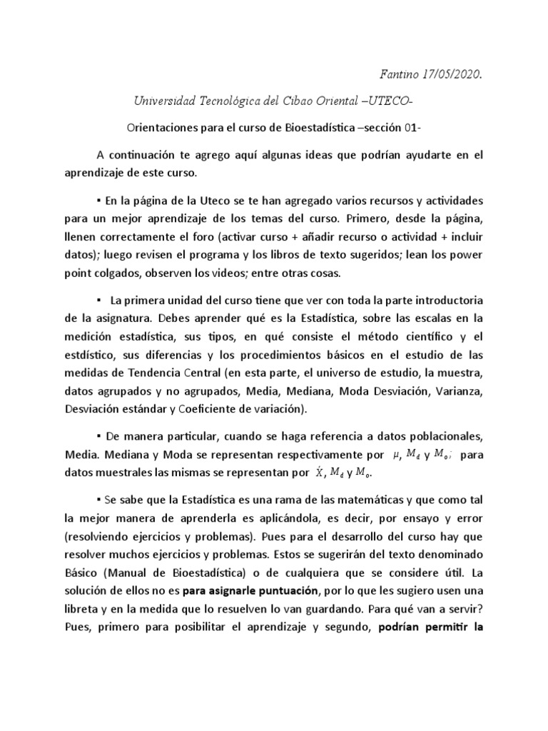 Actividad de Biest. | PDF | Media | Estadísticas