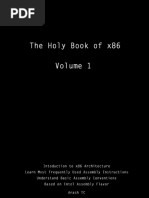 The Holy Book of X86 v1 PDF