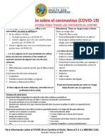 COVID-19 - Child - Care - Door - Flyer - Spanish Updated