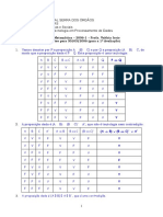 Solução Dos Exercícios para P1