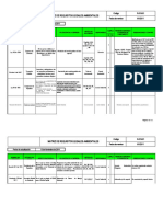 Ejemplo Matriz de Requisitos Legales Ambientales