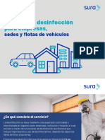 Servicio de Desinfeccion para Empresas Sedes y Flotas de Vehiculos