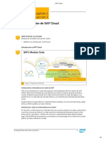 Capítulo 1 Lección 1: Presentación de SAP Cloud