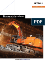 Hitachi Construction Machinery Corporate Brochure