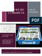 Lego We Do 2.0 Projects: For 4C Graders