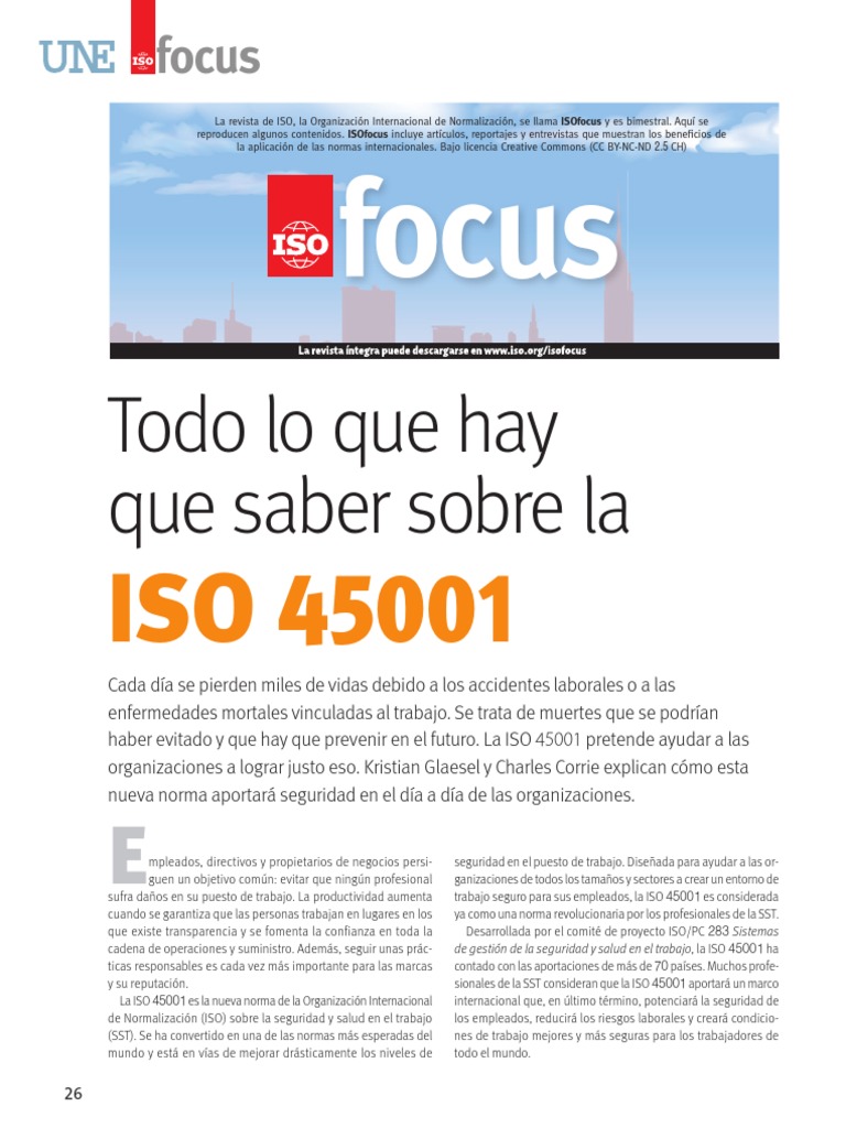 Todo Sobre ISO 45001 | PDF | Seguridad y salud ocupacional ...