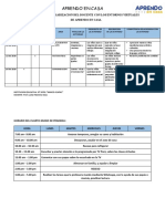 Ficha Aprendo en Casa - Tercera Semana