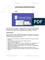 Manual de Usuario Teams PDF