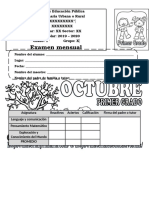 Examen1erGradoOctubre2019 20MEX PDF
