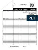 A16-04 - HW-LOG - Hot Work Audit Log