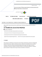 LA TEORÍA DE LOS ACTOS PROPIOS - Pensamiento Civil PDF