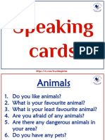 Speaking Cards