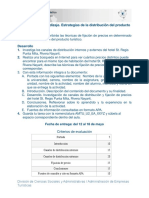 Evidencia de Aprendizaje. Estrategias de La Distribución Del Producto PDF