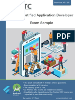Flutter Certified Application Developer - Exam Sample - AFD 200 - Spanish