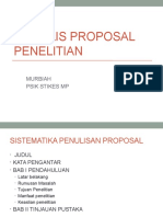 Menulis Proposal