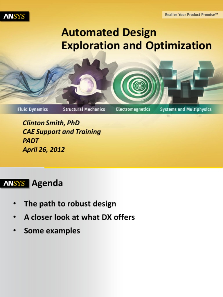 Automated Design Exploration and Optimization | PDF | Mathematical ...